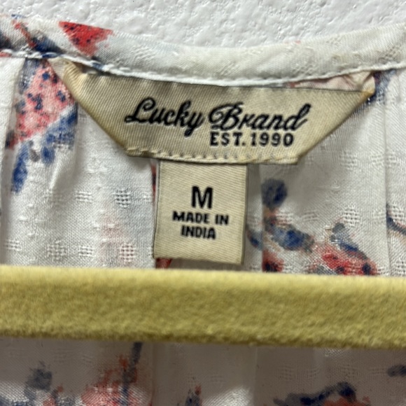 Lucky Brand Peasant Top - Picture 5 of 6